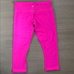 Lululemon 3/4 leggings - Reversible